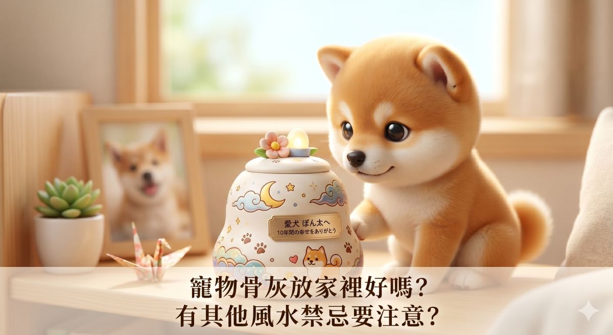 寵物骨灰放家裡好嗎？風水禁忌、5種骨灰保存方式與注意事項
