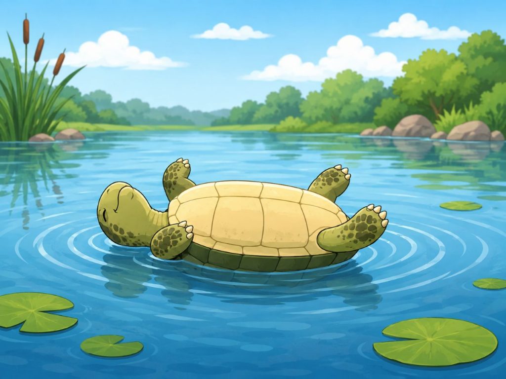 烏龜死掉會浮起來嗎？