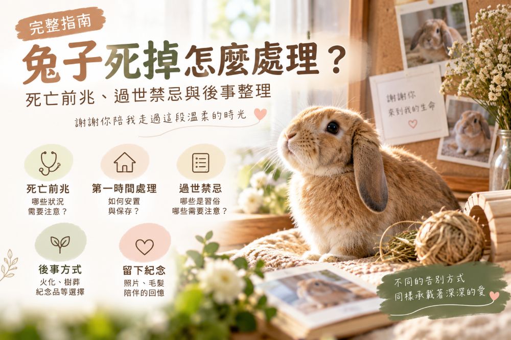 兔子過世後有哪些後事方式?